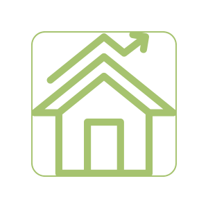 increased home value icon